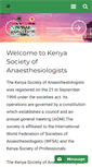 Mobile Screenshot of anaesthesiakenya.co.ke